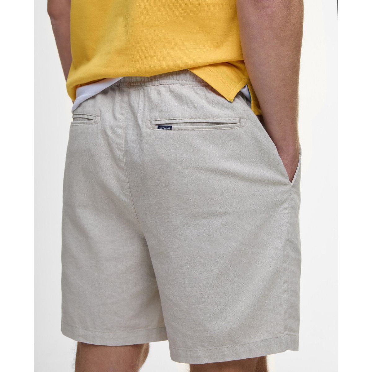 Barbour Cotton Linen Relaxed Shorts - Curtis & Dunne