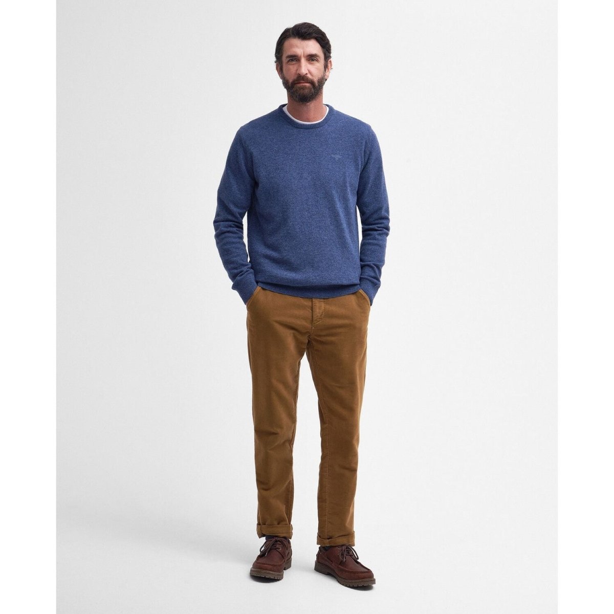 Barbour Essential Lambswool Crew - Neck - Curtis & Dunne