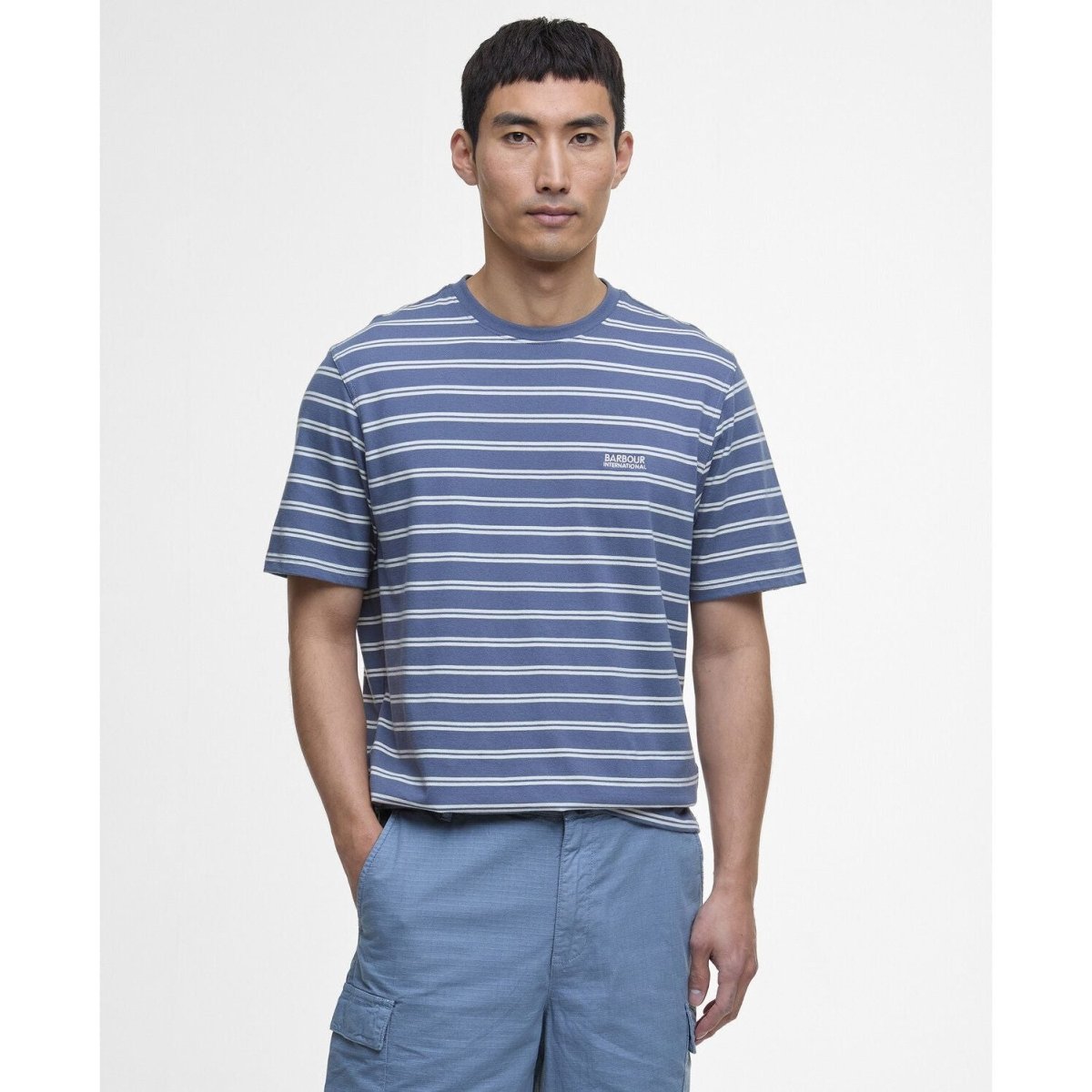 Barbour International Bernie Stripe T-Shirt - Curtis & Dunne