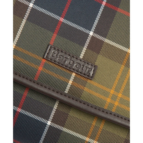 Barbour Tartan Hanging Washbag - Curtis & Dunne