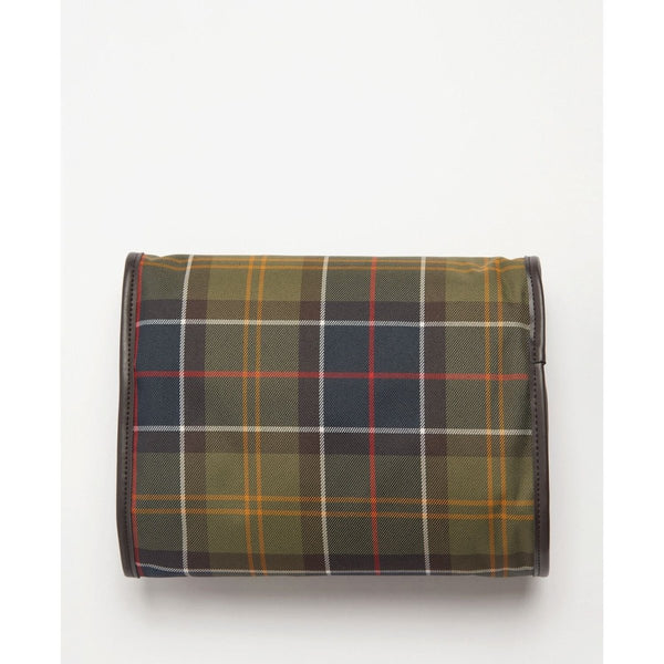 Barbour Tartan Hanging Washbag - Curtis & Dunne