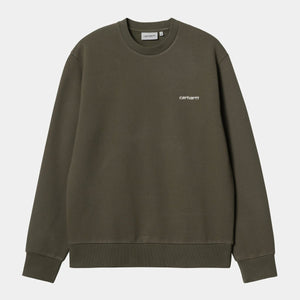 Carhartt WIP Script Embroidery Sweat - Curtis & Dunne