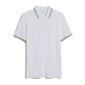 Farah Alvin Tipped Polo Shirt - Curtis & Dunne