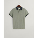 Gant 4 Colour Oxford Pique Polo - Curtis & Dunne