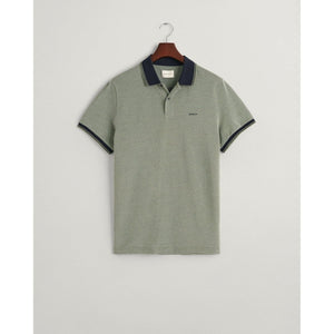 Gant 4 Colour Oxford Pique Polo - Curtis & Dunne