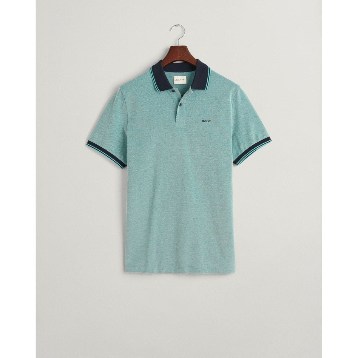 Gant 4 Colour Oxford Pique Polo - Curtis & Dunne