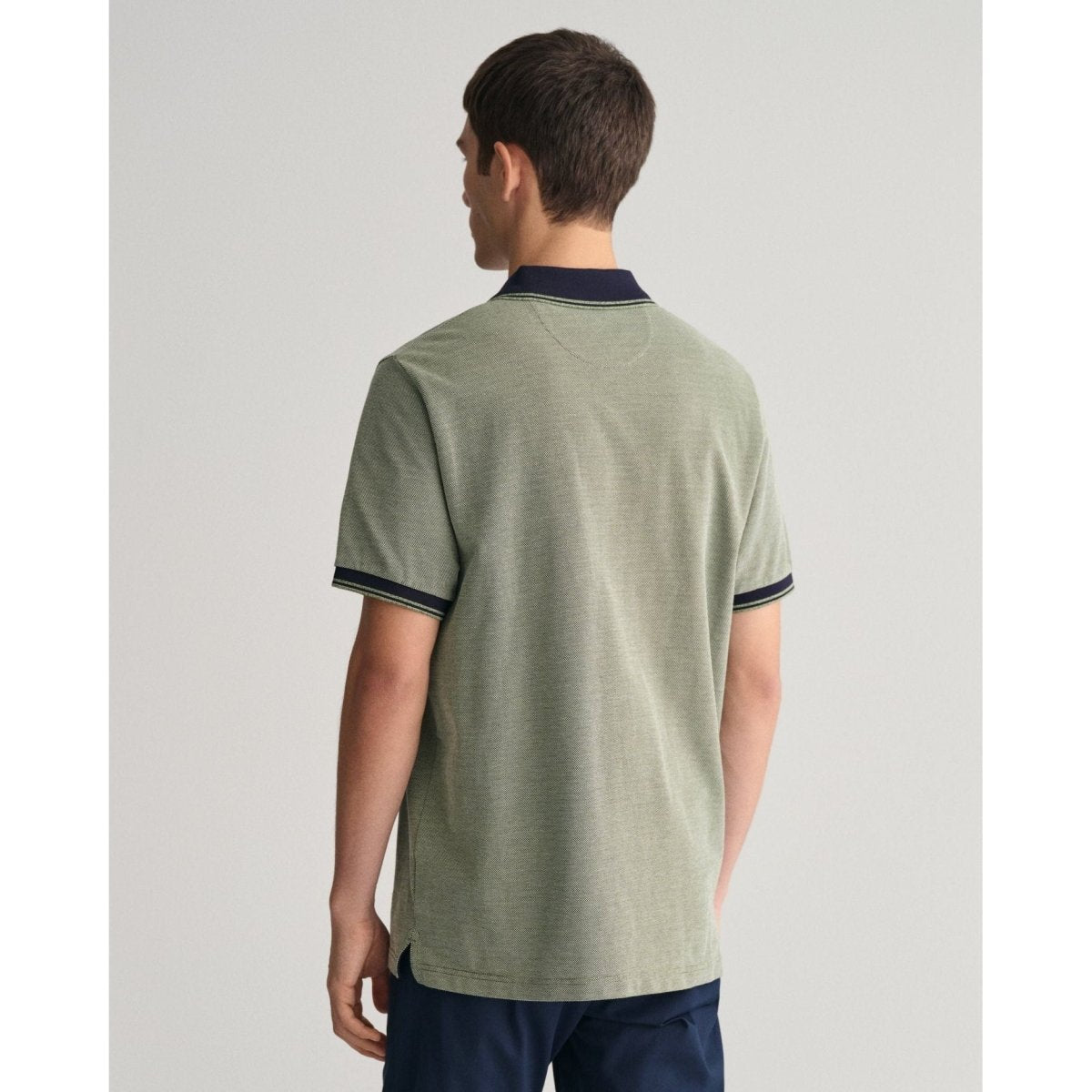 Gant 4 Colour Oxford Pique Polo - Curtis & Dunne