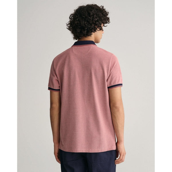 Gant 4 Colour Oxford Pique Polo - Curtis & Dunne