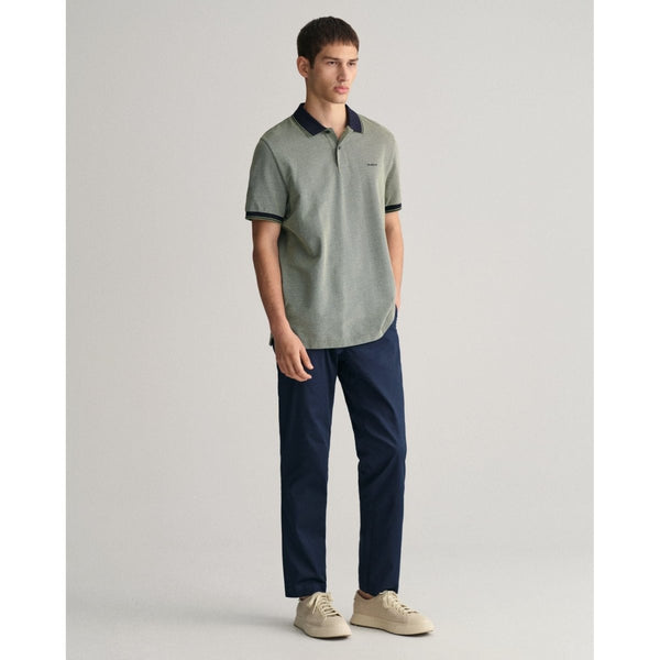 Gant 4 Colour Oxford Pique Polo - Curtis & Dunne