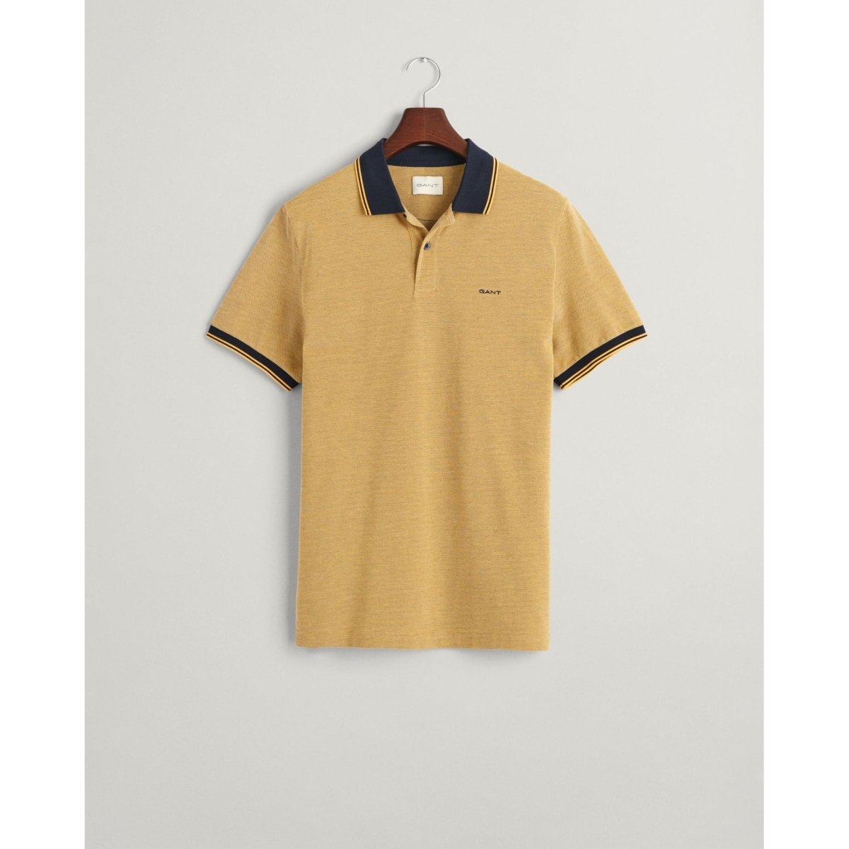 Gant 4 Colour Oxford Pique Polo - Curtis & Dunne