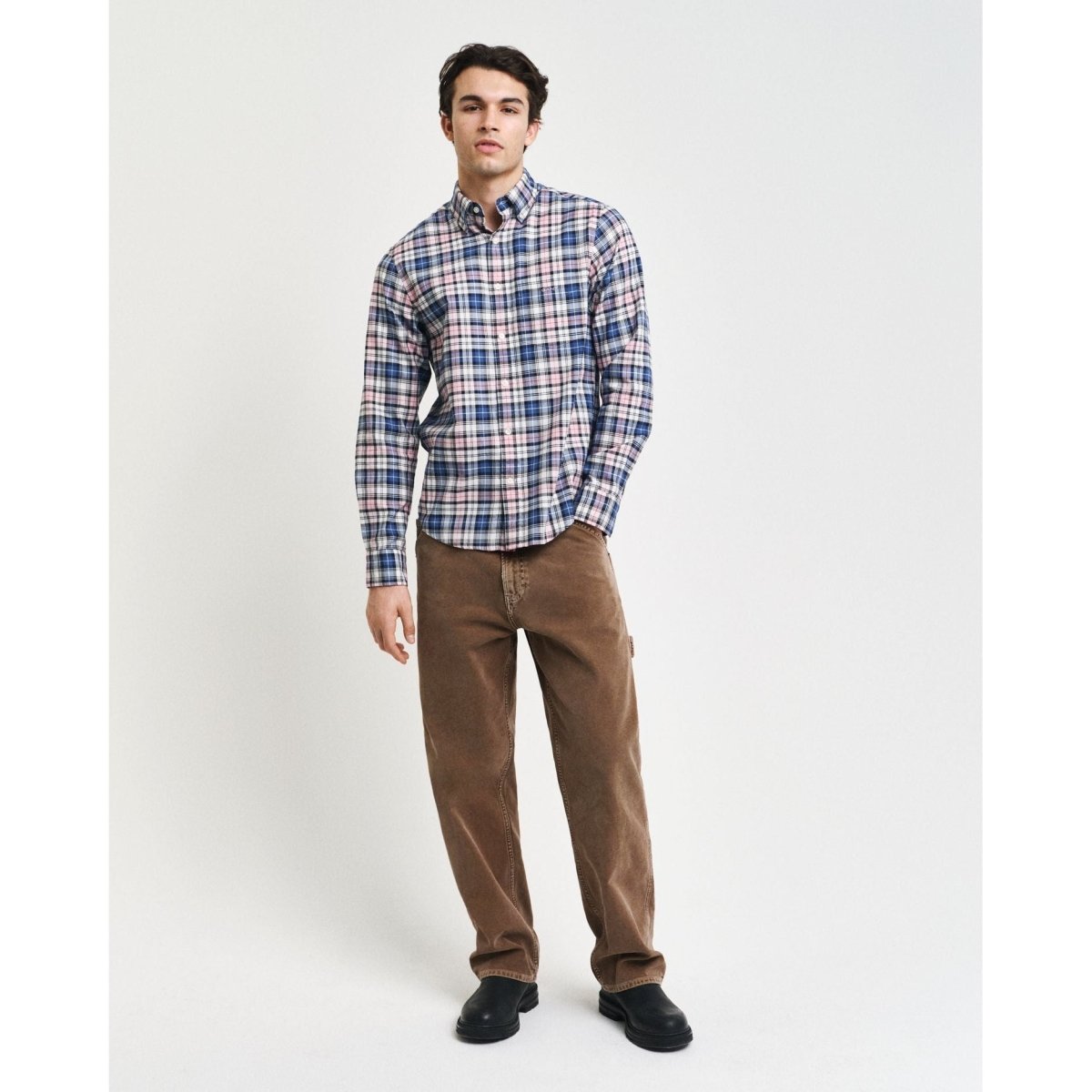 Gant Archive Check Oxford Shirt - Curtis & Dunne