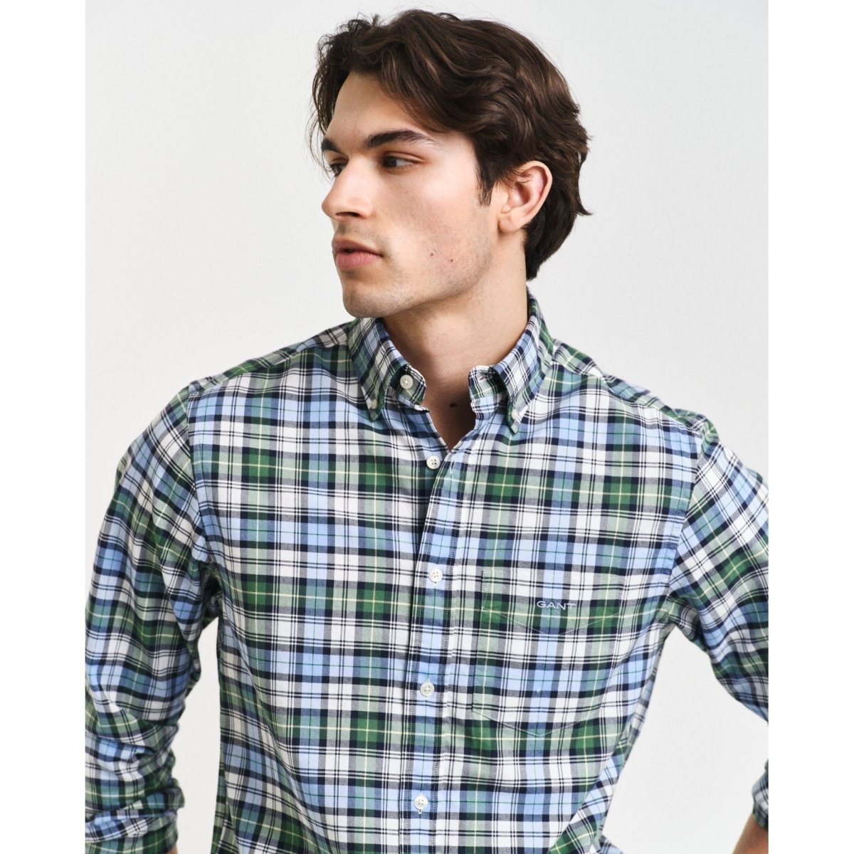 Gant Archive Check Oxford Shirt - Curtis & Dunne