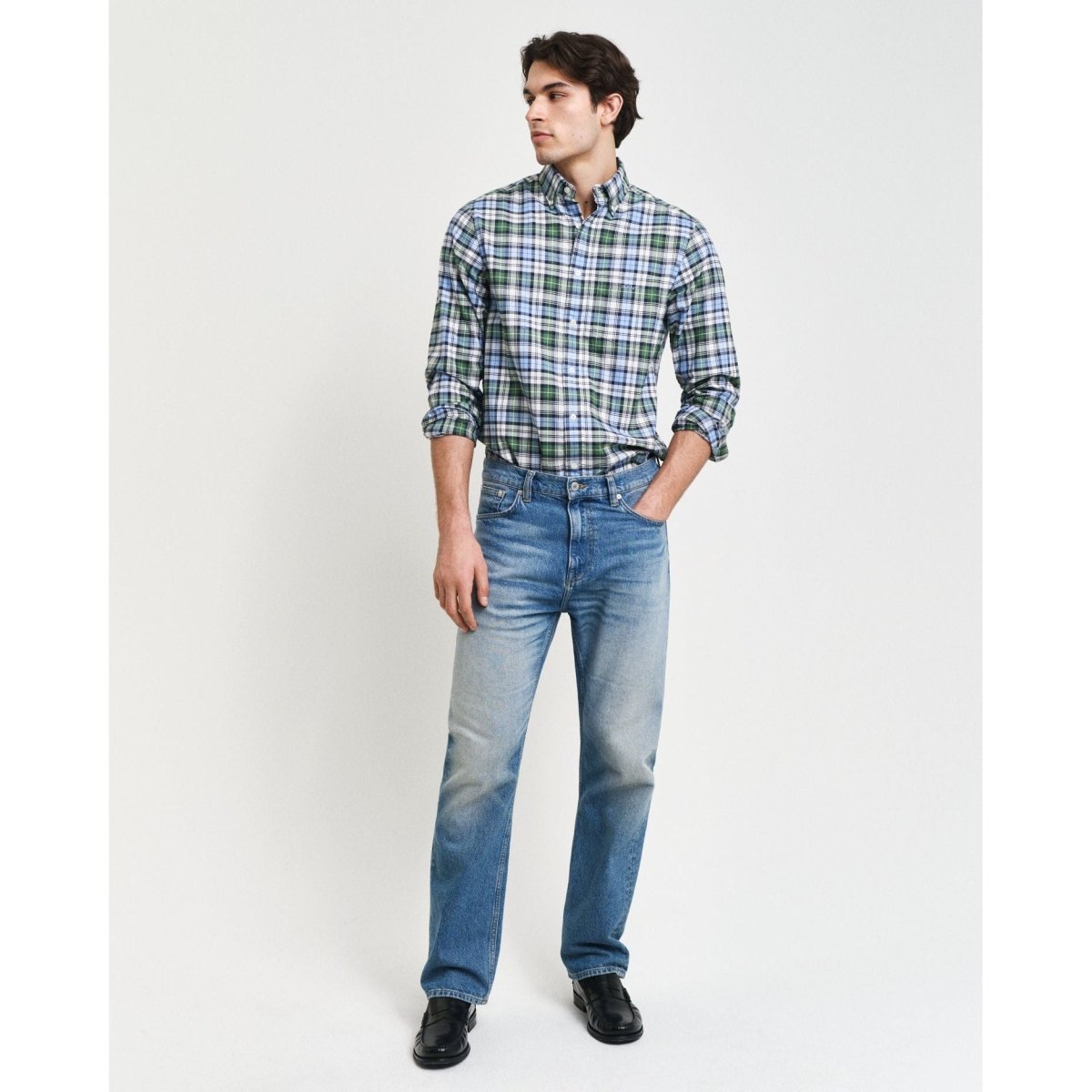 Gant Archive Check Oxford Shirt - Curtis & Dunne