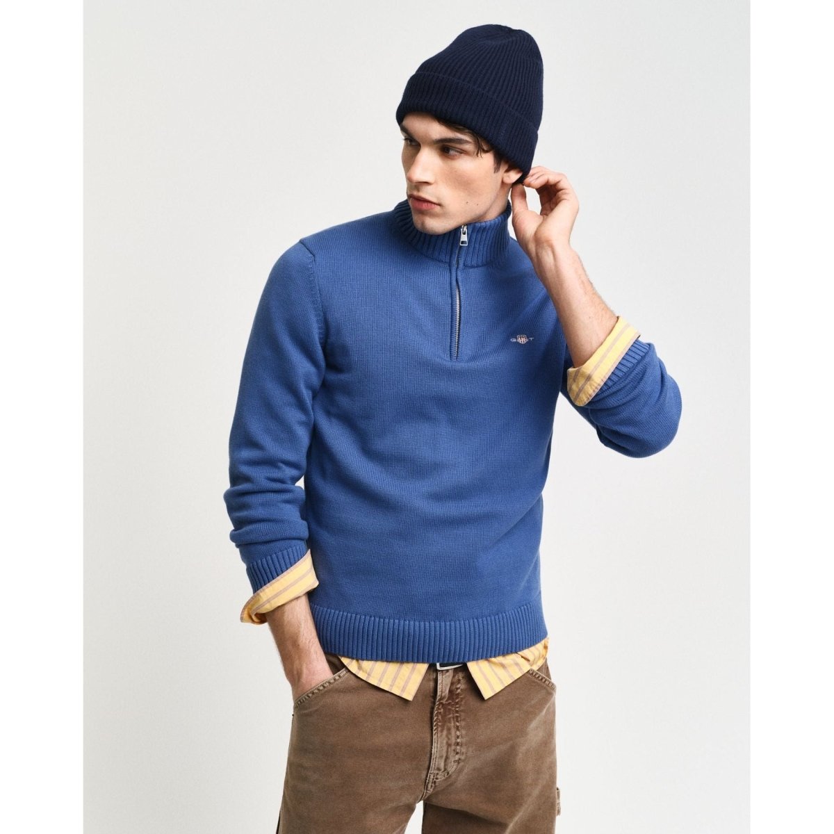 Gant Casual Cotton Half Zip - Curtis & Dunne