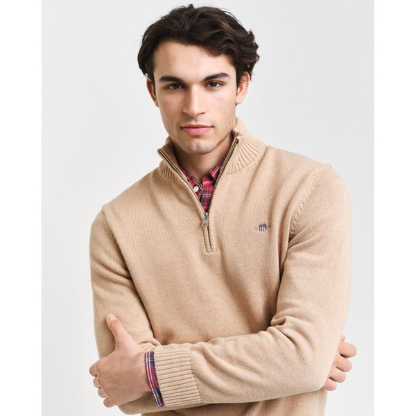 Gant Casual Cotton Half Zip - Curtis & Dunne