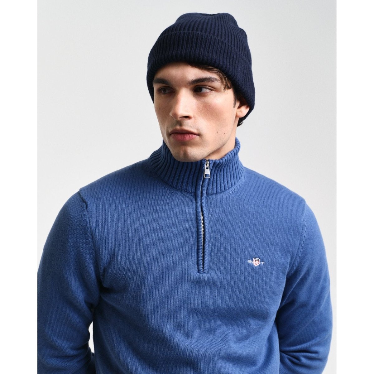 Gant Casual Cotton Half Zip - Curtis & Dunne