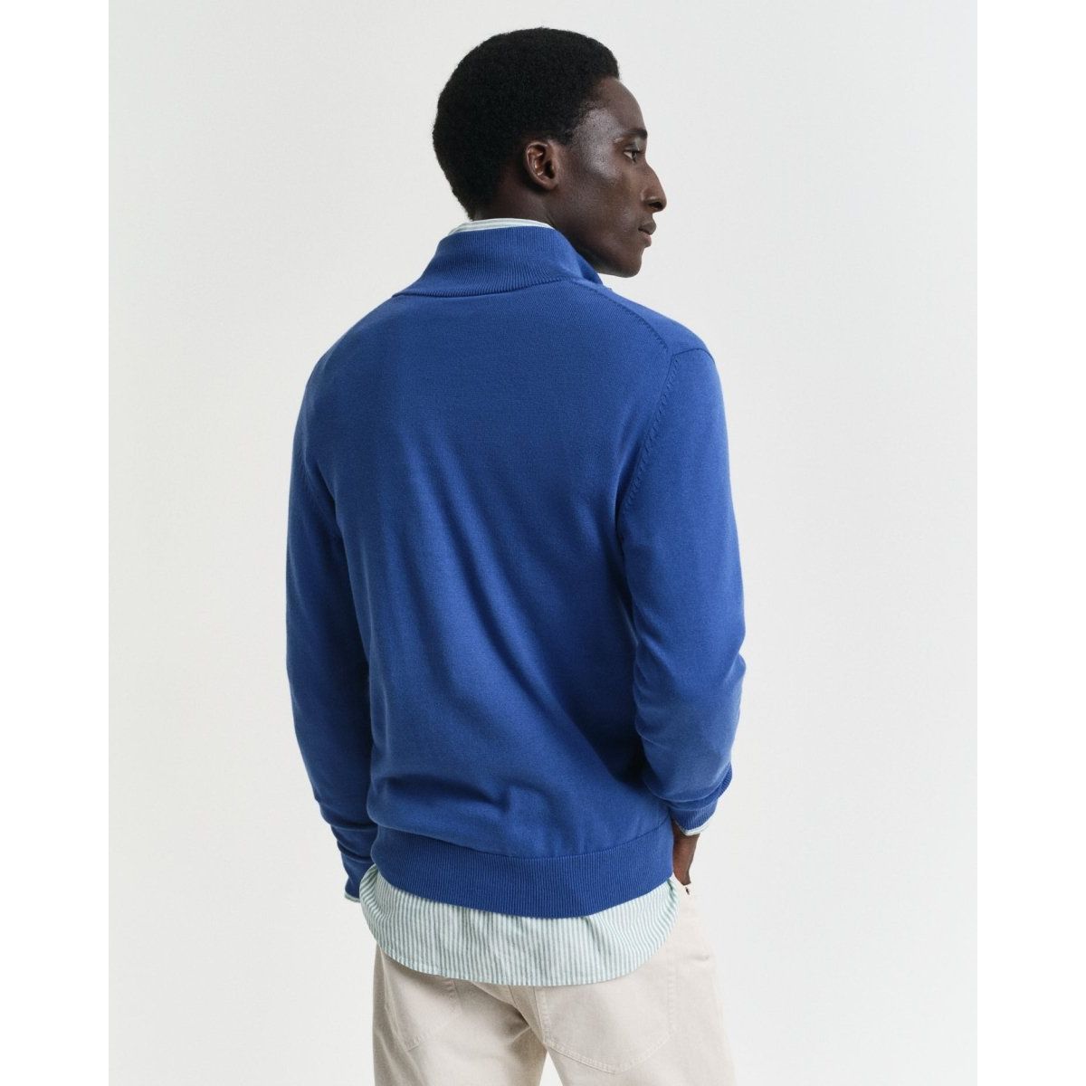 Gant Classic Cotton Half Zip - Curtis & Dunne