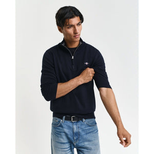 Gant Classic Cotton Half Zip - Curtis & Dunne