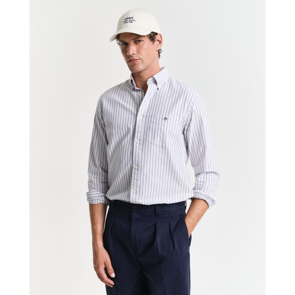 Gant Classic Oxford Stripe Shirt - Curtis & Dunne