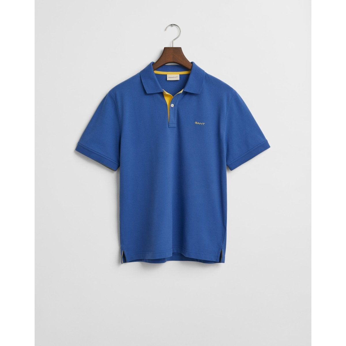 Gant Contrast Pique Polo Shirt - Curtis & Dunne