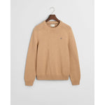 Gant Cotton Saddle Crew Neck - Curtis & Dunne