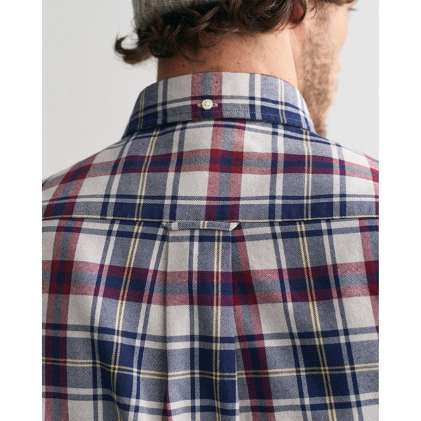 Gant Jaspe Flannel Plaid Shirt - Curtis & Dunne