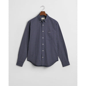 Gant Jaspe Tattersall Shirt - Curtis & Dunne