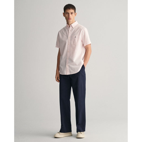 Gant Oxford Short Sleeve Shirt - Curtis & Dunne