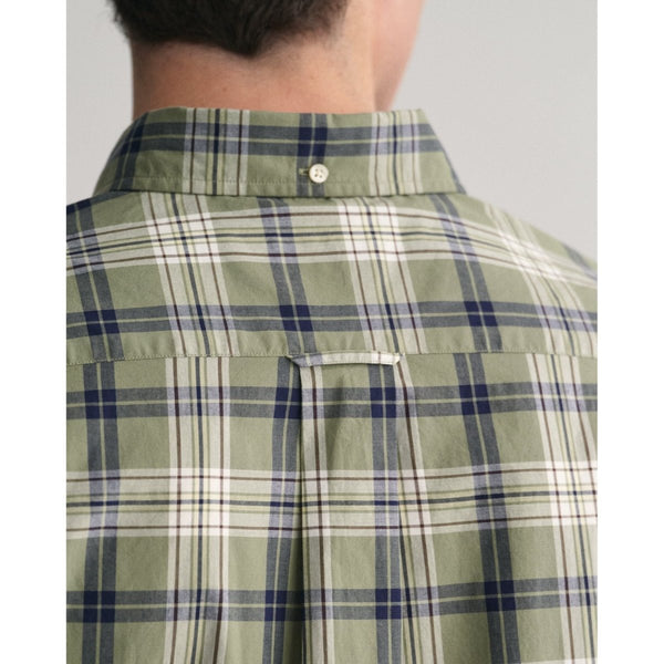 Gant Poplin Check Short Sleeve Shirt - Curtis & Dunne