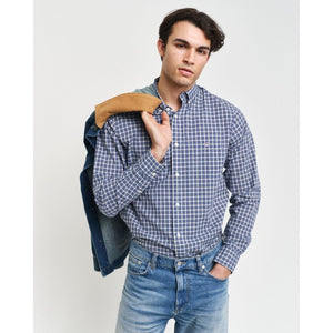 Gant Poplin Tartan Check Shirt - Curtis & Dunne