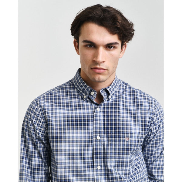 Gant Poplin Tartan Check Shirt - Curtis & Dunne