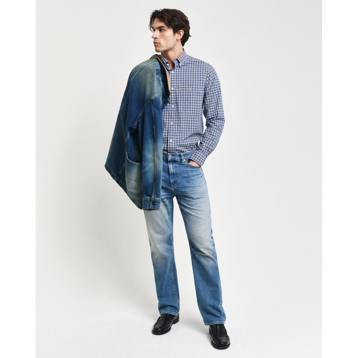 Gant Poplin Tartan Check Shirt - Curtis & Dunne