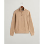 Gant Sacker Rib Half Zip - Curtis & Dunne