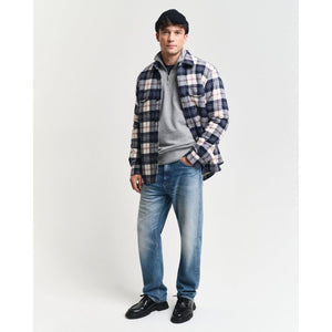 Gant Shield Half Zip Sweat - Curtis & Dunne