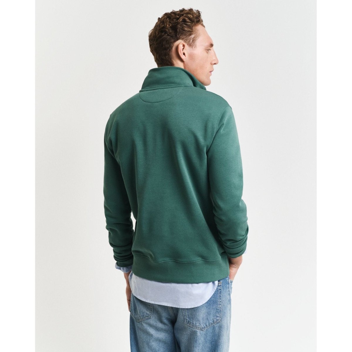 Gant Shield Half Zip Sweat - Curtis & Dunne