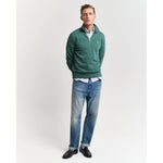 Gant Shield Half Zip Sweat - Curtis & Dunne