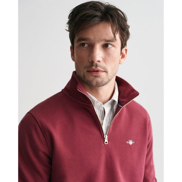 Gant Shield Half Zip Sweat - Curtis & Dunne