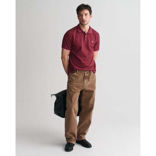 Gant Shield Pique Polo - Curtis & Dunne