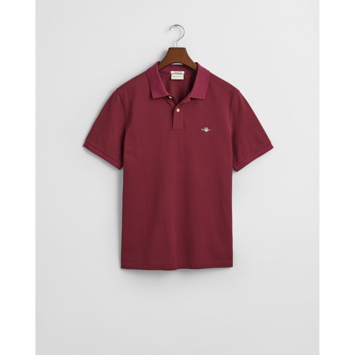 Gant Shield Pique Polo - Curtis & Dunne