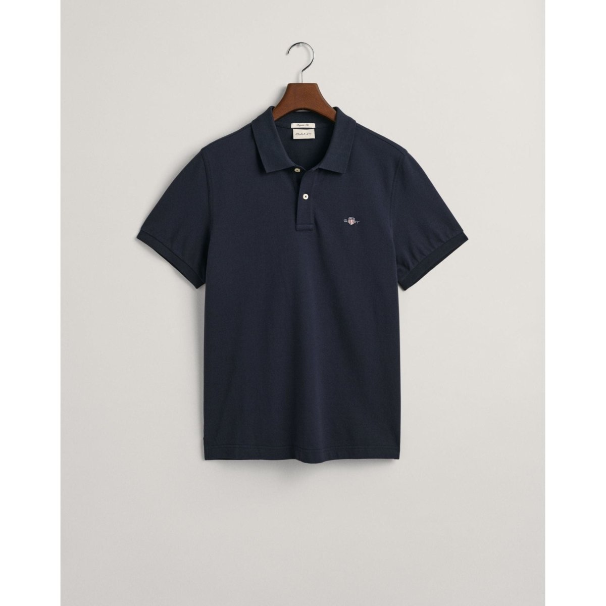 Gant Shield Pique Polo - Curtis & Dunne