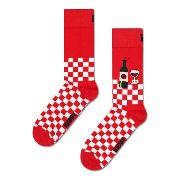 Happy Socks 2 Pack Wine Gift Set - Curtis & Dunne