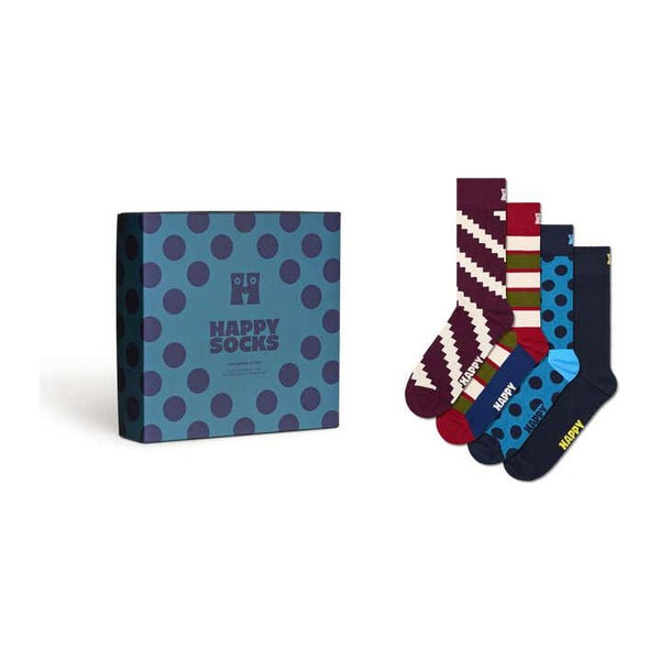 Happy Socks 4 Pack New Vintage Gift Set - Curtis & Dunne