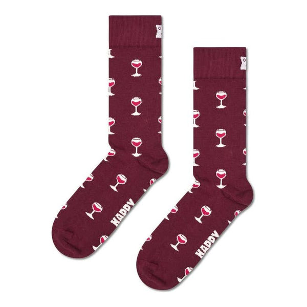 Happy Socks Glass Of Wine Socks - Curtis & Dunne