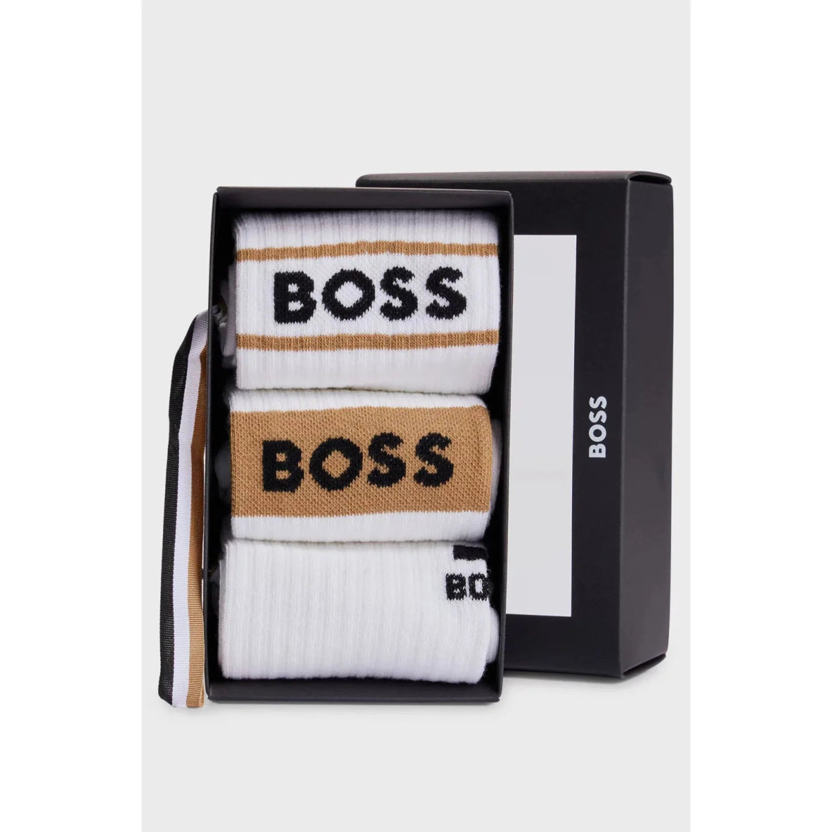 Hugo Boss 3 Pack QS Giftset Iconic Socks - Curtis & Dunne