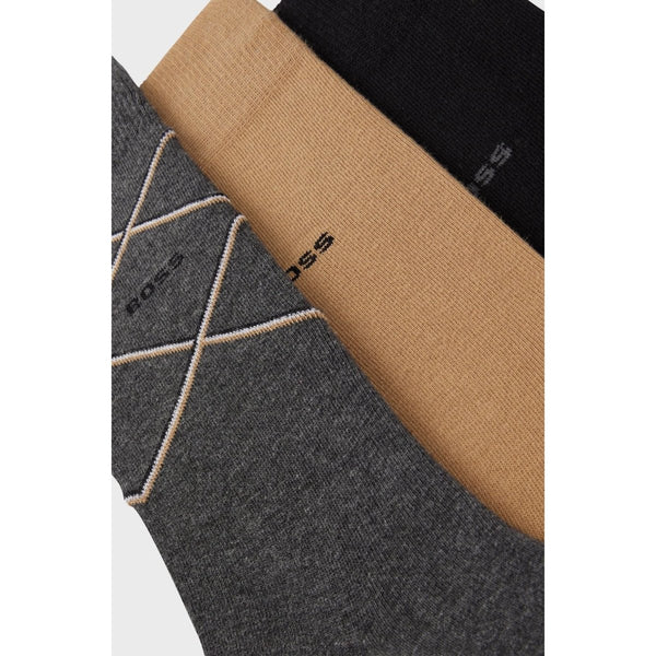 Hugo Boss 3 Pack Socks Gift Box - Curtis & Dunne