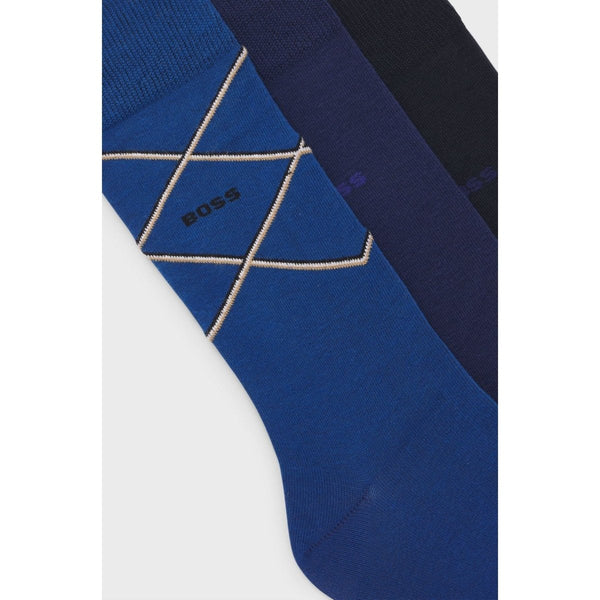 Hugo Boss 3 Pack Socks Gift Box - Curtis & Dunne