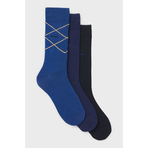 Hugo Boss 3 Pack Socks Gift Box - Curtis & Dunne