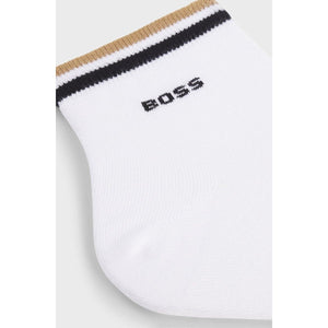 Hugo Boss Short Stripe 2 Pack Socks - Curtis & Dunne