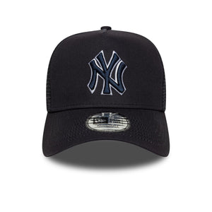 New Era New York Yankees Outline Trucker Cap
