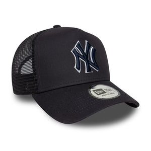 New Era New York Yankees Outline Trucker Cap